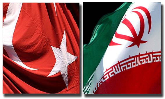 پرچم ایران و ترکیه 