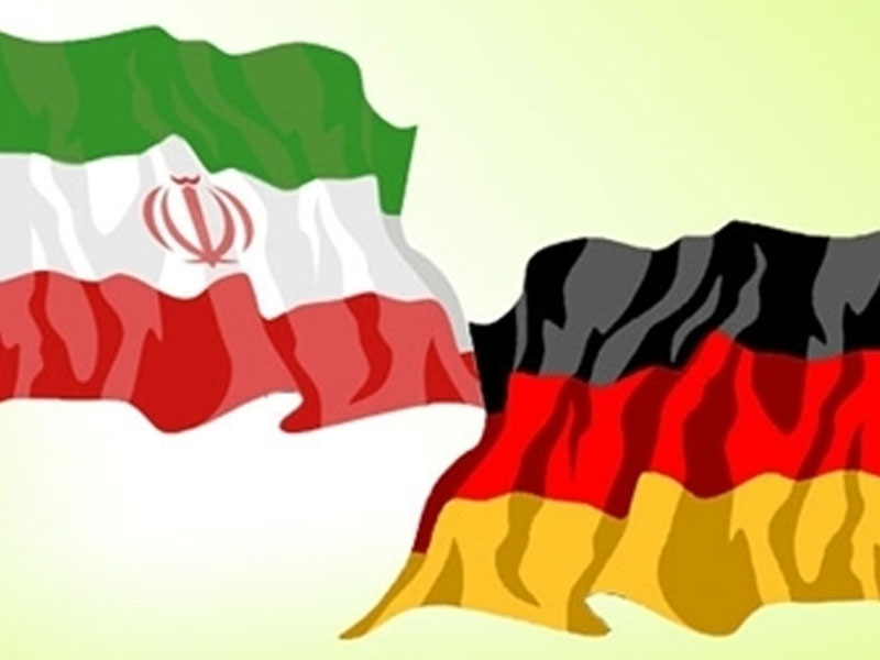 پرچم ایران و آلمان 