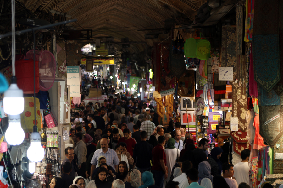بازار تهران در آستانه عید غدیر