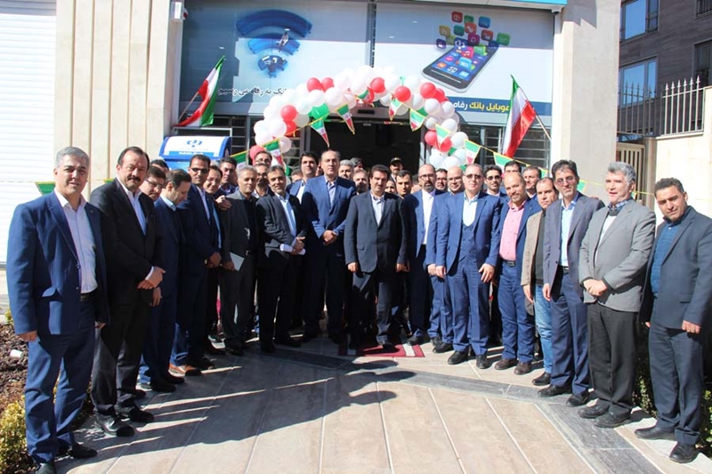 مدیرعامل بانک رفاه درمراسم افتتاح شعبه مهرشهر کرج