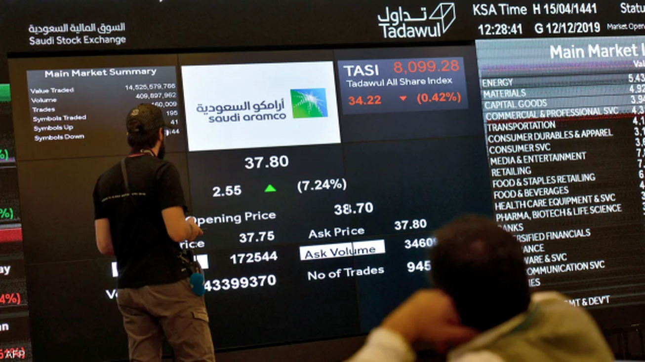 بازار عربستان رشد کرد و بورس مصر کاهش یافت