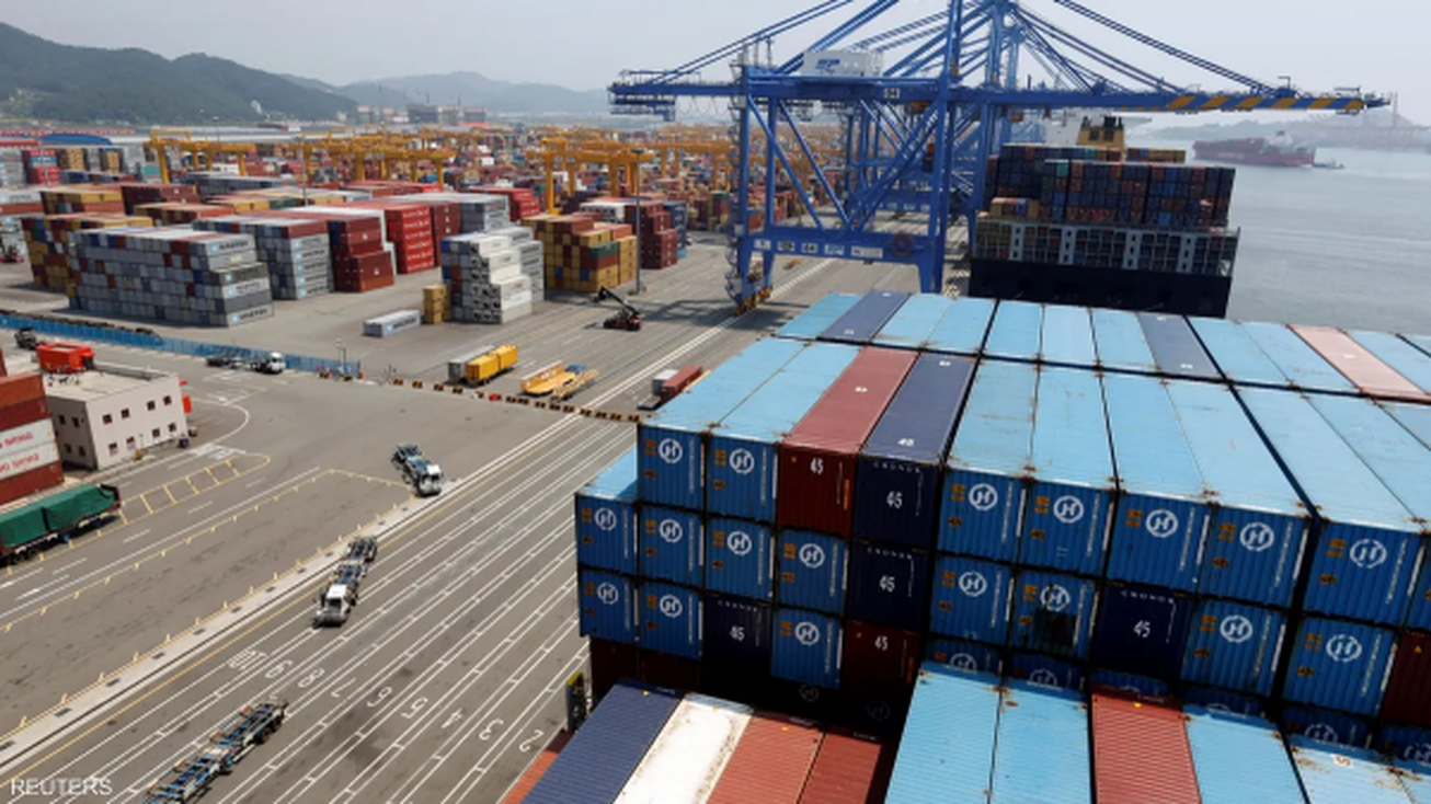 کاهش صادرات کره جنوبی