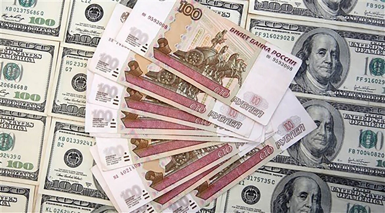 رشد روبل روسیه در برابر دلار