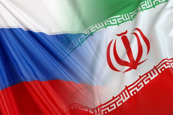 پرچم ایران و روسیه