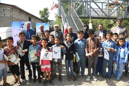 پل روستای شهرآرای چالوس