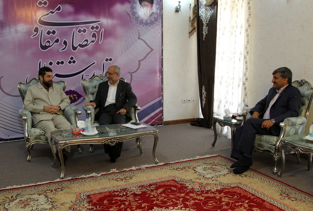 دیدار مدیر عامل بانک سپه با استاندار خوزستان