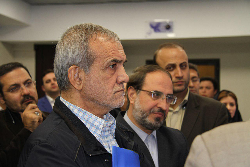 بازدید مسعود پزشکیان- نایب رییس مجلس ازشرکت پرداخت الکترونیکی شاپرک