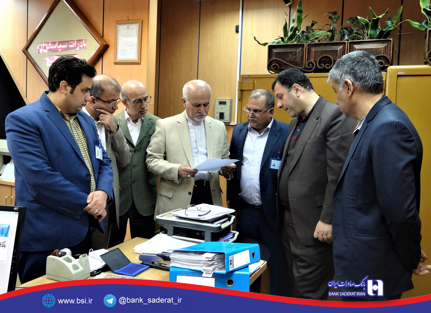 بازدید مدیرعامل بانک صادرات از شعب