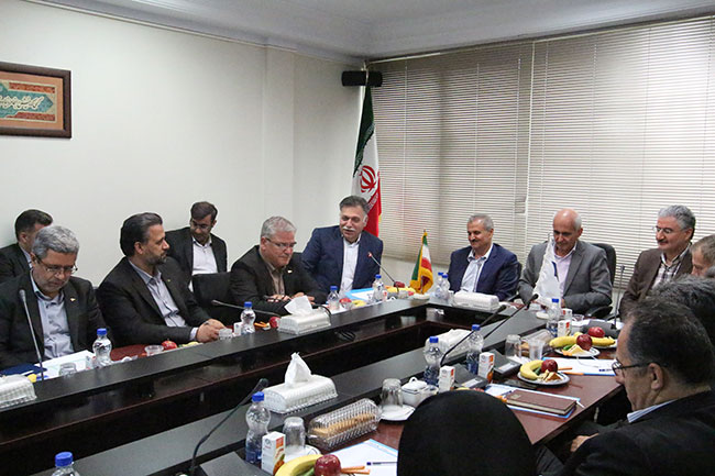 معارفه اعضای هیات مدیره جدید بانک سرمایه