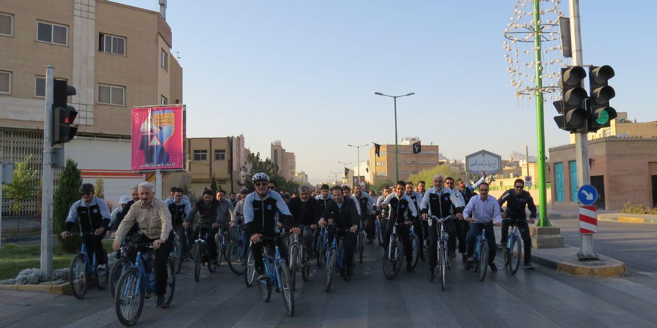 بانک قرض الحسنه رسالت از همیاران هم رکابی در فرهنگ ترافیک اصفهان است