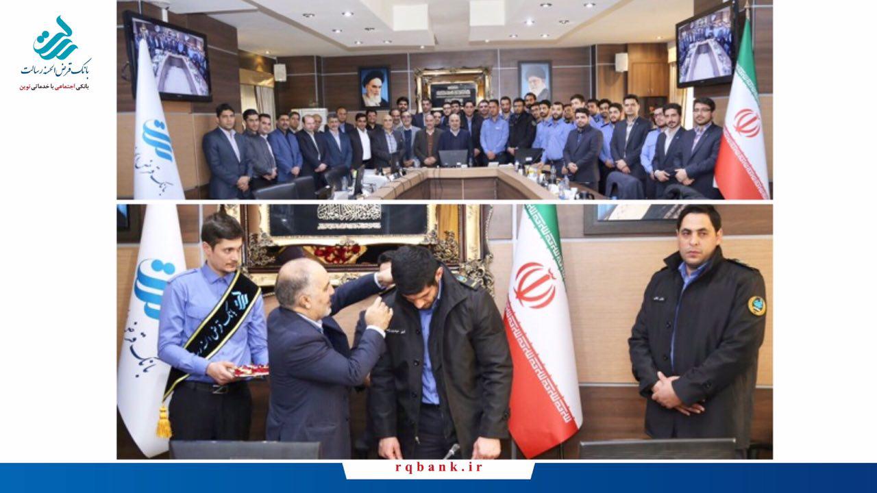 کارکنان انتظامات سردوشی گرفتند