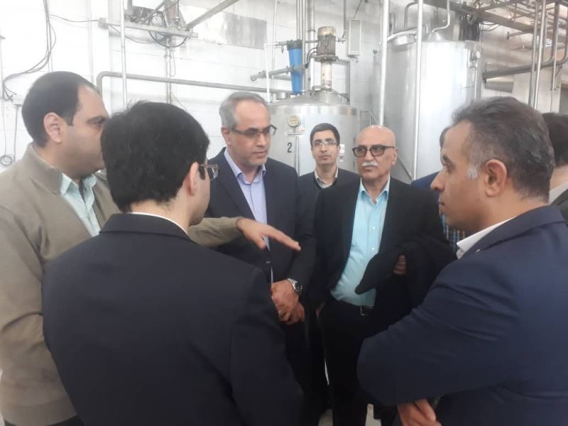 بازدید فتاحی عضو هیئت‌مدیره بانک توسعه تعاون از طرح‌های اقتصادی استان البرز