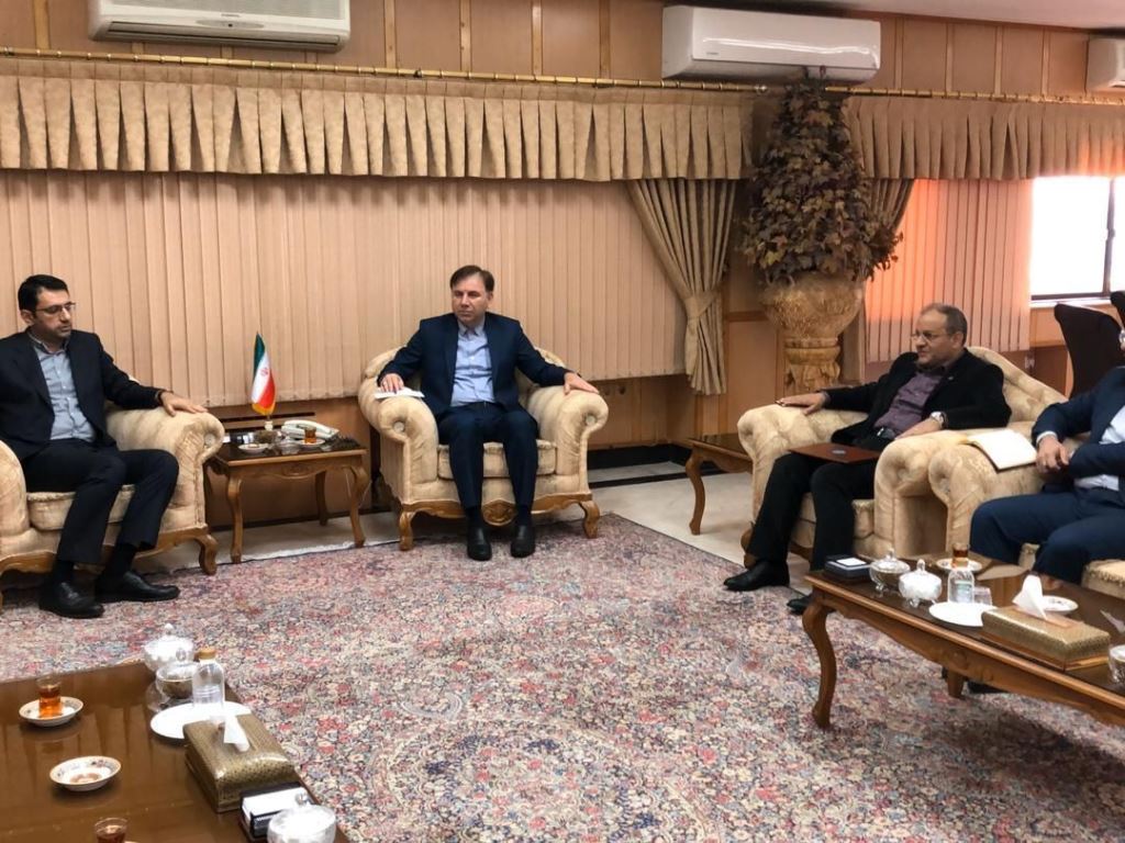 دیدار مدیرعامل بانک توسعه تعاون با استاندار گیلان