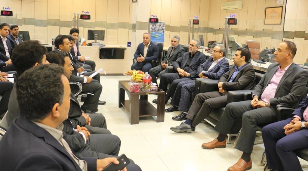 بازدید مدیرعامل بانک توسعه تعاون از 3شعبه این بانک در مرکز استان هرمزگان