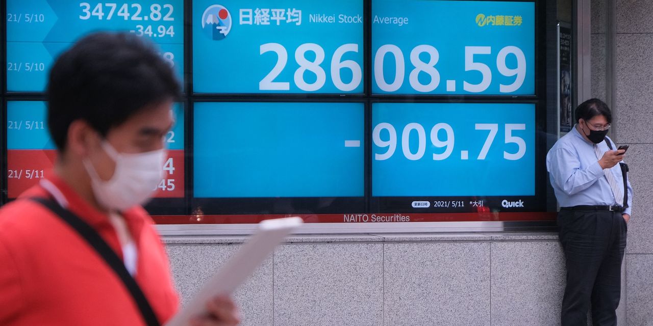 بازار سهام آسیا