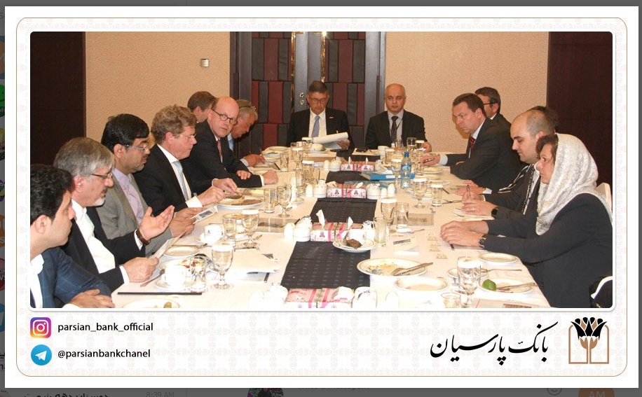 دیدار مدیرعامل بانک پارسیان با وزیر اقتصاد و انرژی ایالت باواریای آلمان