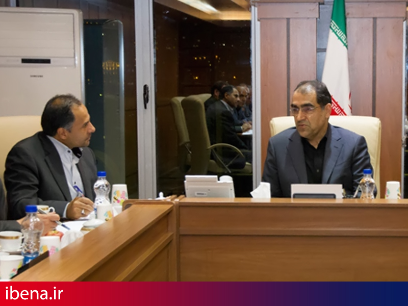 تاکید وزیر بهداشت و مدیرعامل بانک ملت بر تقویت همکاری های فی ما بین