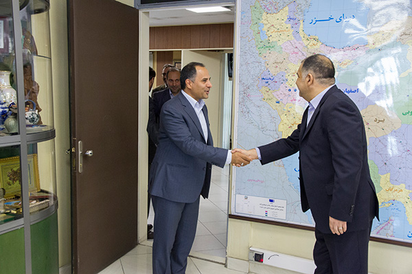 بازدید مدیرعامل بانک ملت از خبرگزاری ایرنا