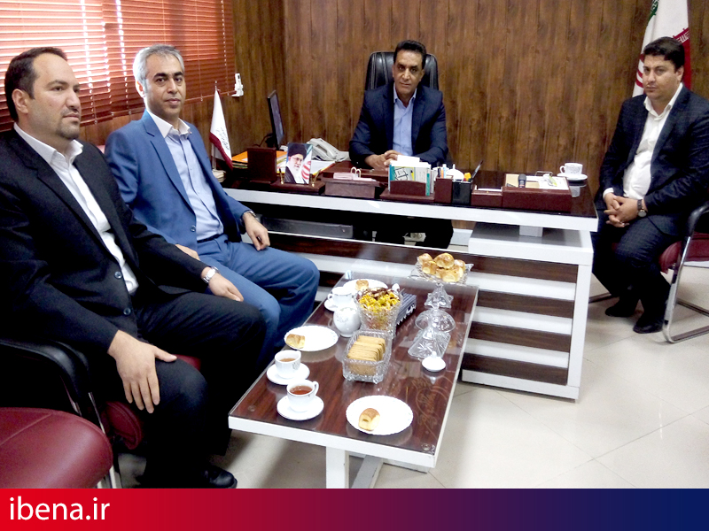 بازدید مدیران بانک ایران زمین از شهرک صنعتی سیمین دشت 