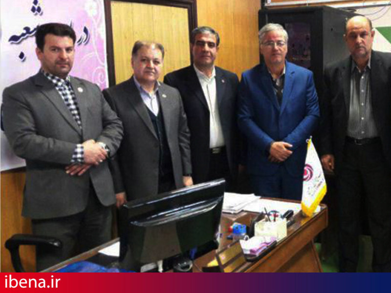 بازدید معاون مدیر شعب استانهای بانک ایران زمین از شعب استان همدان