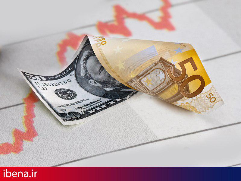 افزایش نرخ دلار بانکی/ کاهش قیمت رسمی یورو و پوند