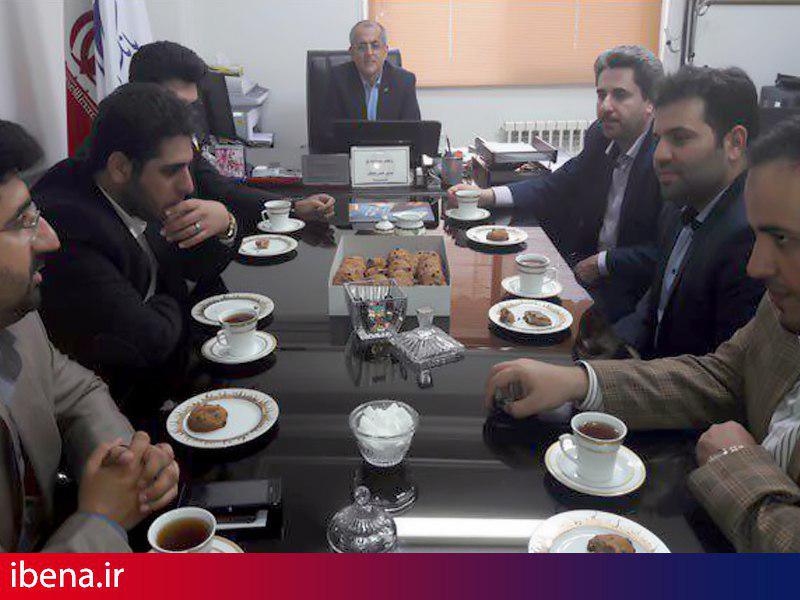 نشست مشترک مسئولین استانی بانک ایران زمین با نمایندگان شرکت فن آوا
