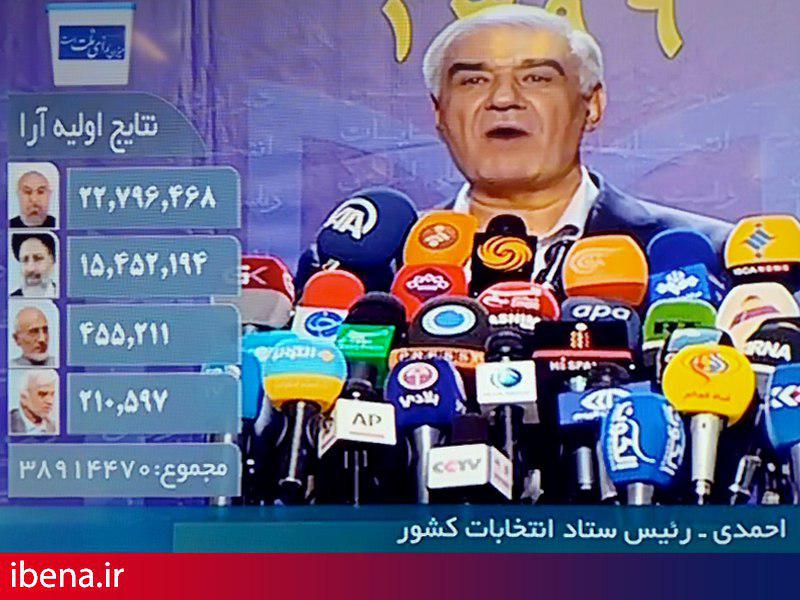 نتایج تکمیلی شمارش آرای انتخابات ریاست جمهوری اعلام شد