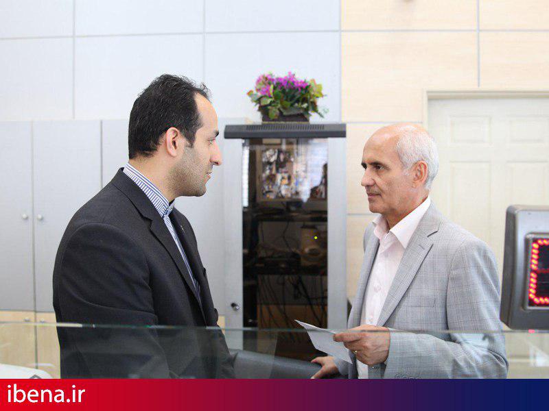 حضور سرزده مدیر عامل بانک سرمایه در شعبه خانی آباد