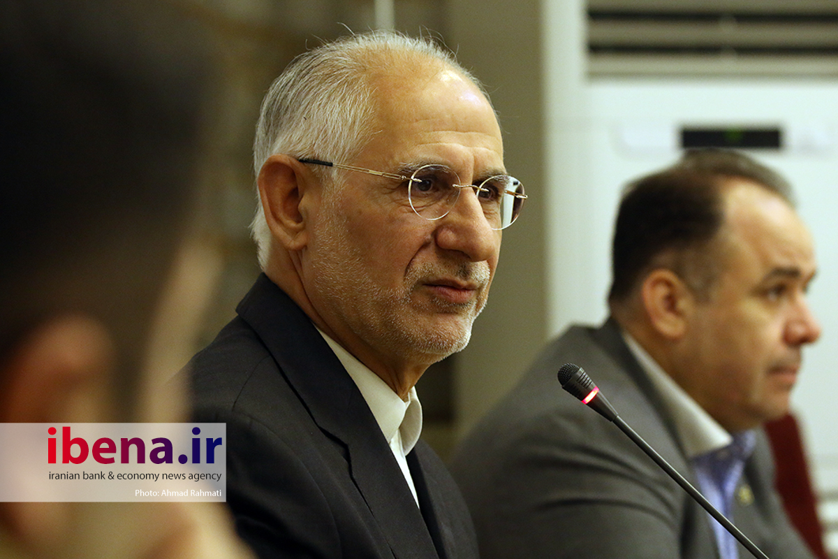 نشست خبری مدیرعامل بانک صنعت و معدن