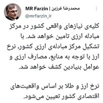 تغريدة فرزين المهمة حول سوق الصرف الأجنبي