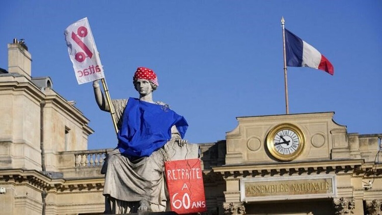 اعتراضات جدید در فرانسه علیه قانون بازنشستگی