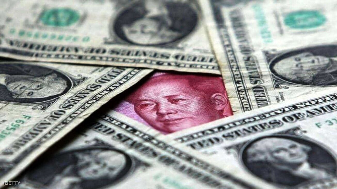 یوان چین در برابر دلار آمریکا کاهش یافت