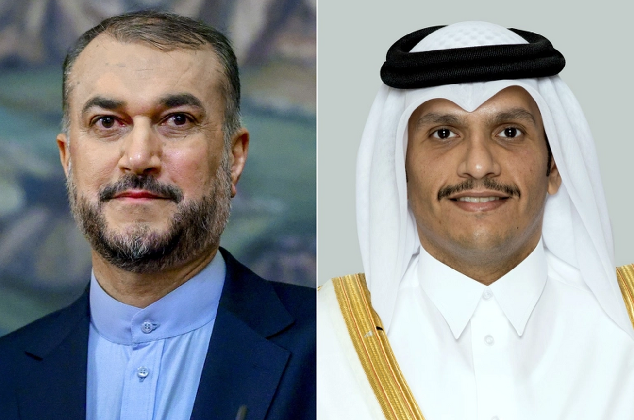 وزرای خارجه قطر و ایران در تماس تلفنی درباره احیای توافق هسته ای گفتگو کردند