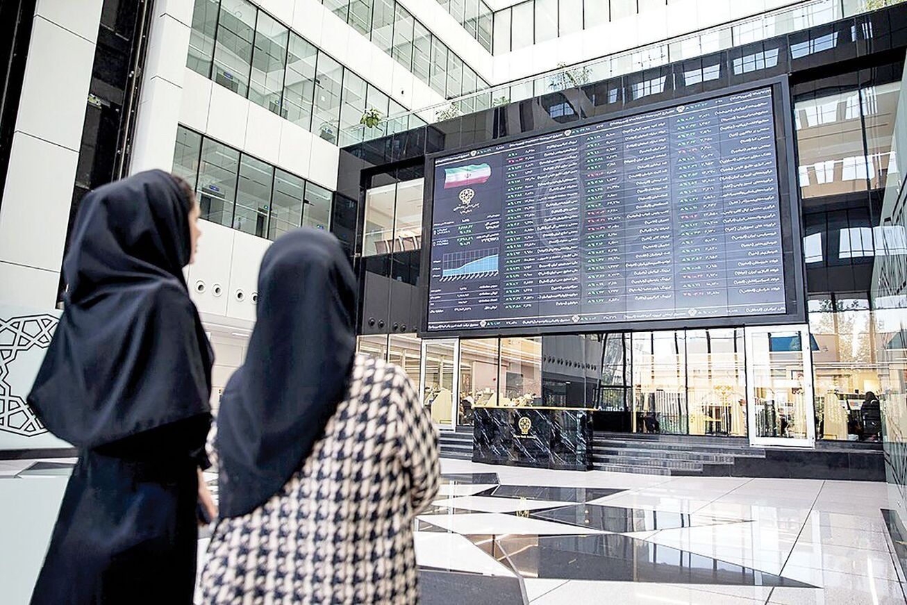 افت شاخص کل بورس در اولین روز معاملاتی هفته