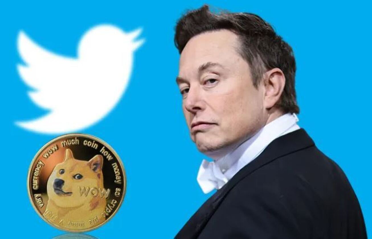 لوگوی دوج کوین در صفحه اصلی توییتر ظاهر می‌شود