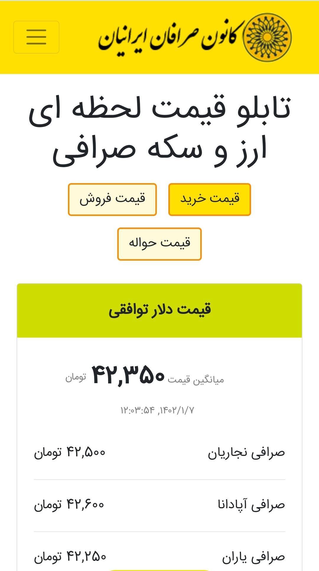 قیمت دلار و یورو؛ امروز دوشنبه ۷فروردین ۱۴۰۲ قیمت دلار و یورو؛ امروز دوشنبه ۷فروردین ۱۴۰۲