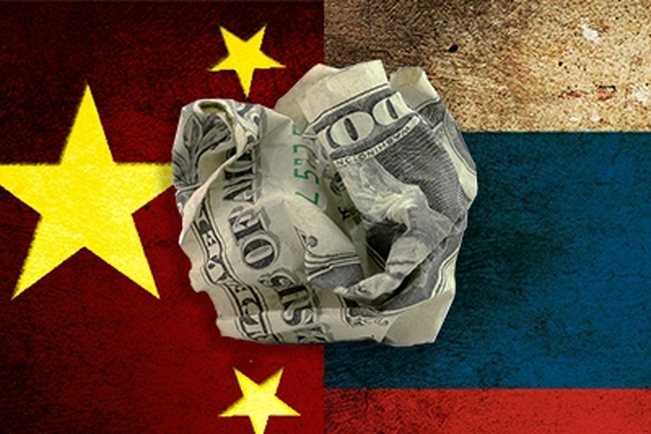 حذف دلار از تجارت روسیه با هند و چین