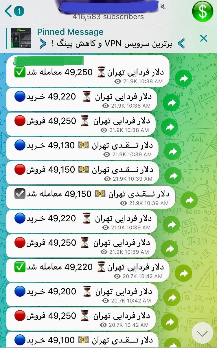 دلار تلگرامی، دو ساعته ۵۰۰ تومان ریخت/ برگشت به کانال ۴۸ هزار تومانی