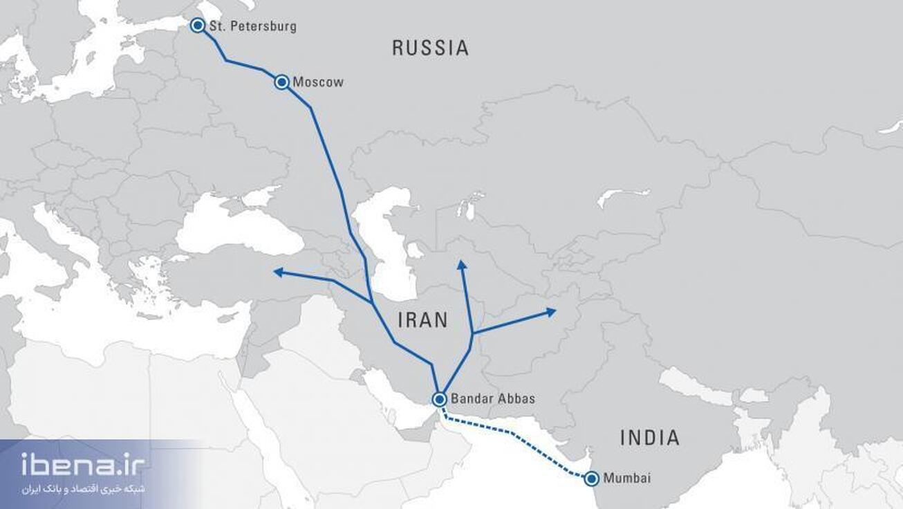 ایران در میانه کریدوری با ۲۰۰ میلیون تن ظرفیت  درآمد ۲۰ میلیارد دلاری که ایران را از نفت بی‌نیاز می‌کند