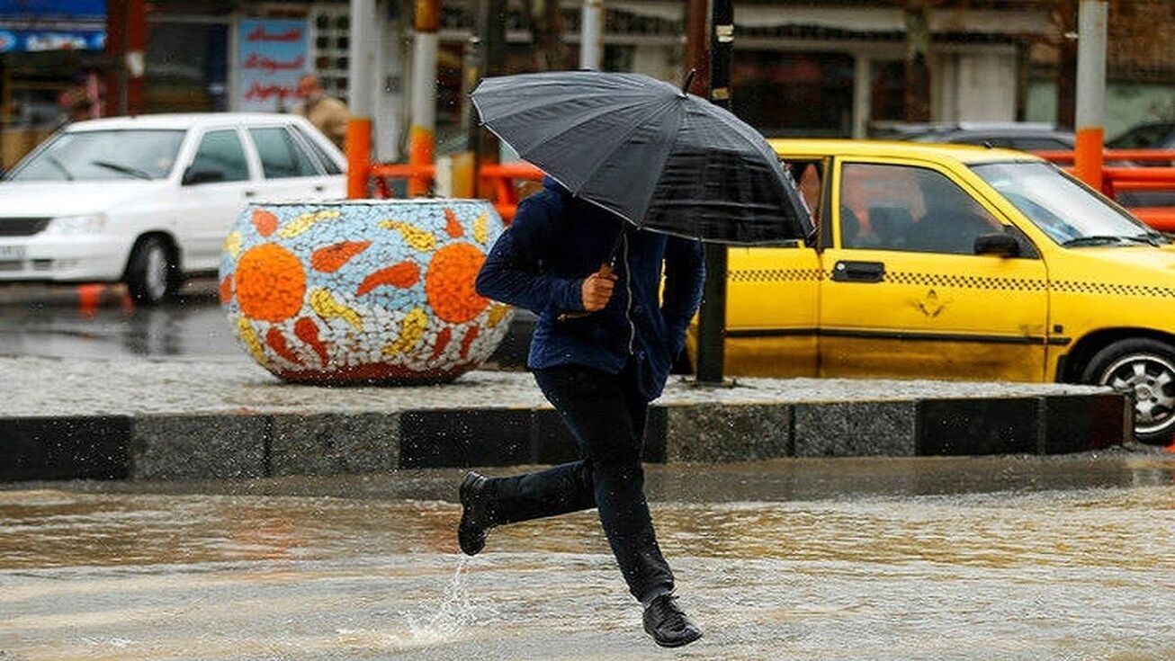 هشدار نارنجی بارش برای تهران و ۷ استان دیگر از عصر امروز