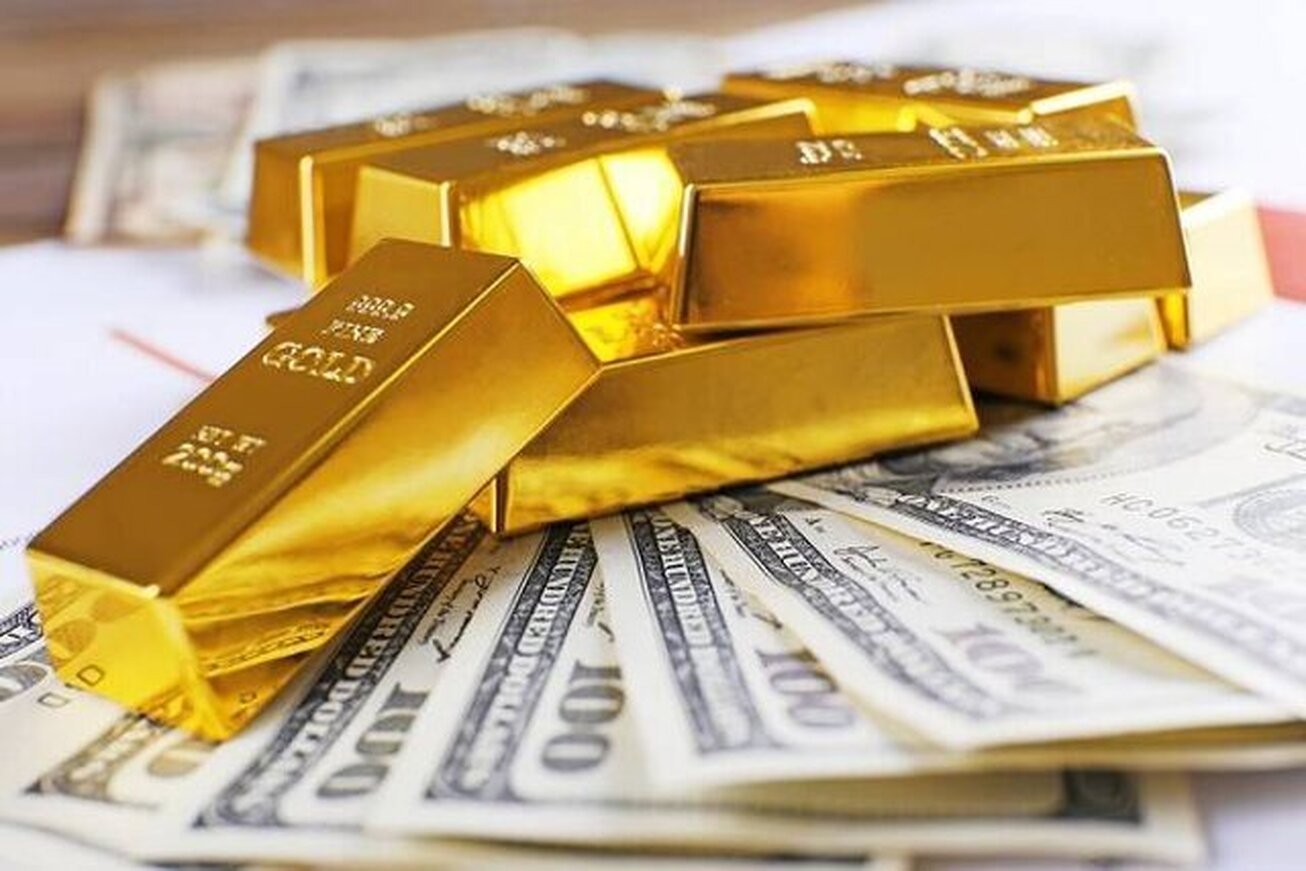 طلا به پایین‌ترین قیمت در ۵ هفته گذشته رسید