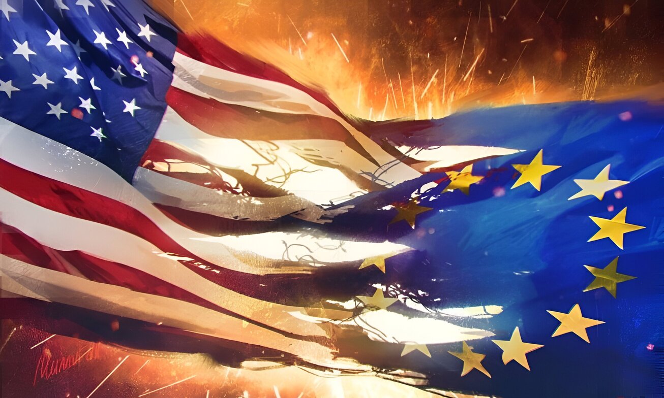 جنگ تعرفه‌ای بین آمریکا و اتحادیه اروپا