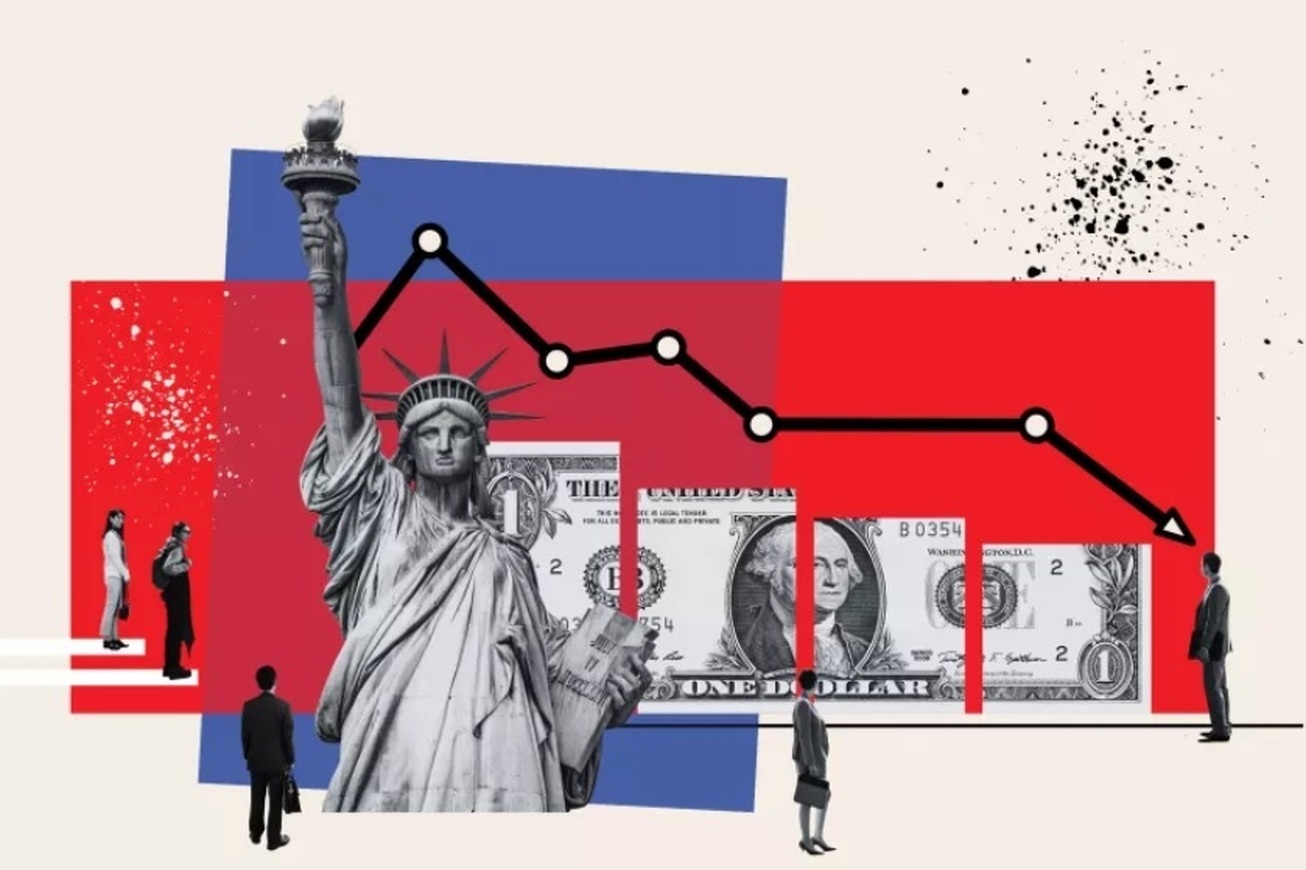 کاهش فعالیت اقتصادی در آمریکا به دلیل فشار تعرفه‌ها بر قیمت‌ها