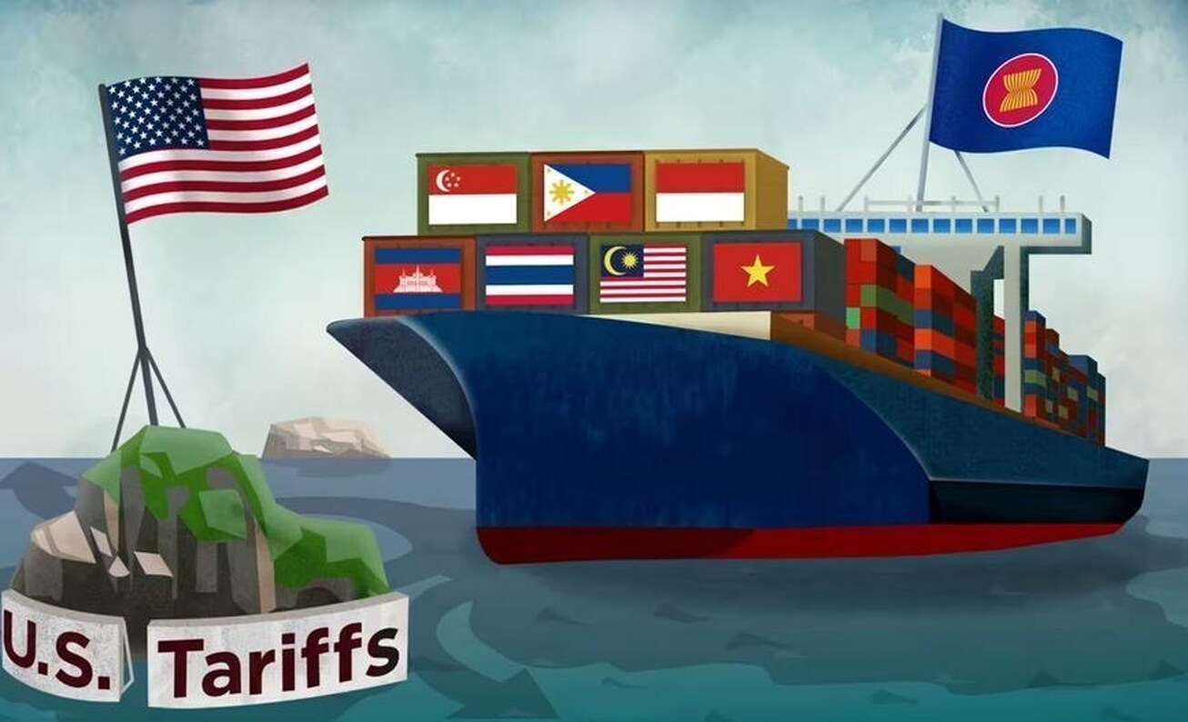 تهدید رشد اقتصادی جنوب شرق آسیا در جنگ تعرفه‌ها
