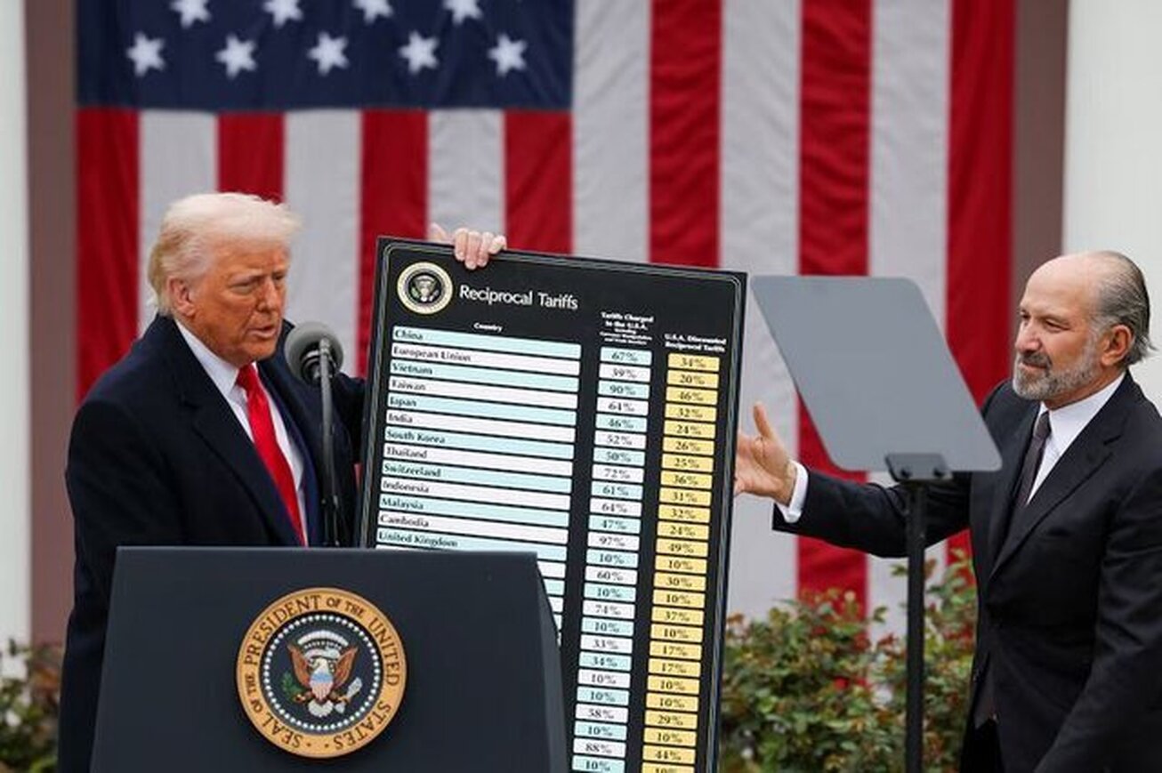تعرفه ۱۰ تا ۵۰ درصدی آمریکا برای ده‌ها کشور کلید خورد