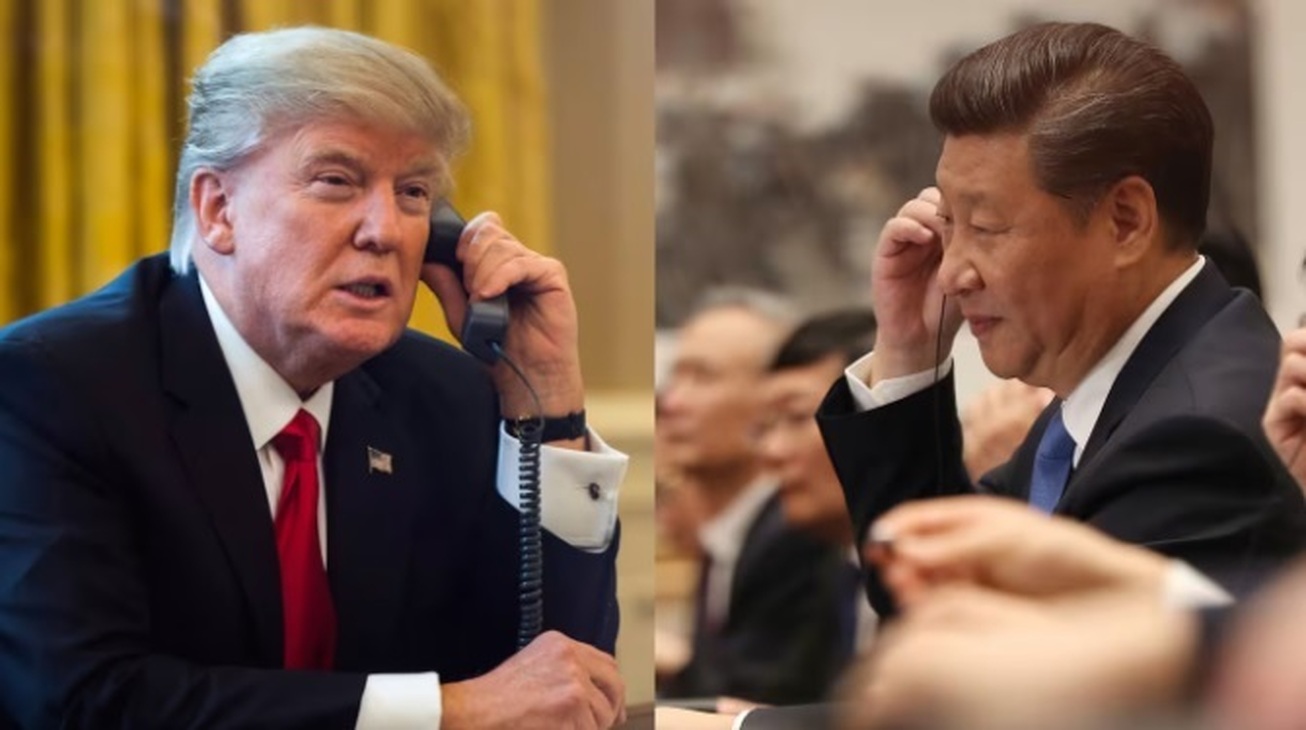 بازار سهام در پی تماس ترامپ و شی صعودی شد