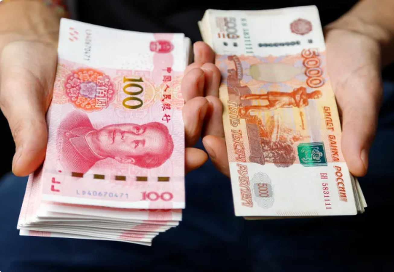 ۹۵ درصد از معاملات روسیه و چین با ارز‌های ملی انجام می‌شود