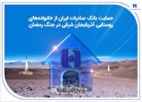 حمایت بانک صادرات ایران از خانواده‌های روستایی آذربایجان‌شرقی در جنگ رمضان