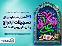 تزریق ۳۱ هزار میلیارد ریال تسهیلات ازدواج و فرزندآوری از سوی بانک تجارت