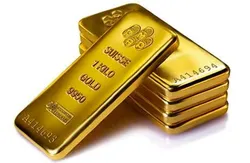 کاهش قیمت جهانی طلا